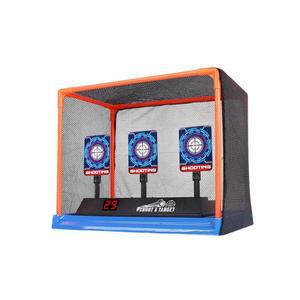 너프건 전동과녁 그물 점수 슈팅 장난감총 게틀링 그물망 사격 점수카운트 표적판