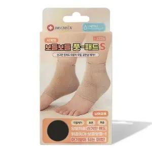 블랙 1개 닥터체크 S사이즈 블랙풋패드 풋패드 S사이즈풋패드 (WFKC56O)