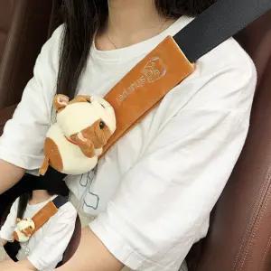 안전벨트인형 자동차안전벨트커버 인형 쿠션 차량용품