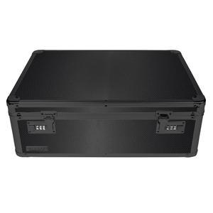 [미국배송] 볼트즈 보관 잠금 상자 - 6.5 X 19.25 13.5 인치 가능한 기숙사 트렁크와 결합 장치 서류 가방 의약품 상자 개인 물품 보관함 현금 노트북 보관함 블랙