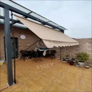 고정형 캐노피 처마 차양막 전동 간이 야외 접이식 테라스 천막 어닝 자외선 빗물막이 차단 수동