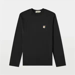 메종키츠네 폭스 헤드 패치 남녀공용 긴팔 티셔츠 FU00163KJ0010 P199