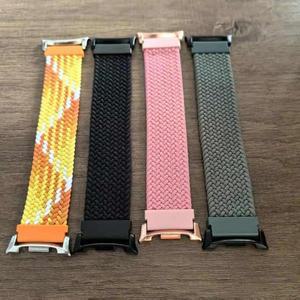 삼성 갤럭시 워치 8 44mm 40mm 스포츠 패브릭 스트랩 팔찌 브레이디드 솔로 루프 갤럭시 워치 8 클래식 46m