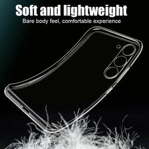 삼성 갤럭시 S25 FE 휴대폰 케이스용 투명 케이스, 삼성 S25FE 갤럭시 S25FE S25FE 5G 실리콘 소프트 케이