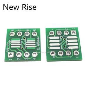 10개/몫 SOP8 SOIC8 턴 DIP8 IC 어댑터 소켓 플레이트 PCB