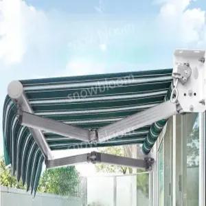 접이식 차양막 상가 천막 카페 처마 확장 수동