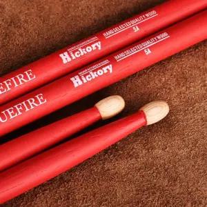 5A 히코리 드럼스틱(레드)5A사이즈 나무 재질 악기 연습 용품 부속 우드 연습용