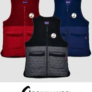 따뜻한 보온 앞지퍼와 주머니가 실용적인 누빔 치마겨울앞치마 뽀글이치마 형치마 작업용치마 어린이집치마