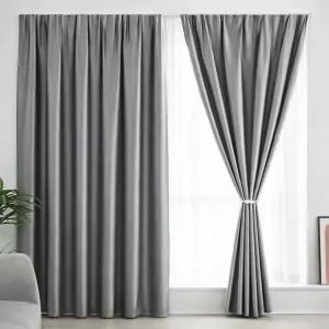 무타공 붙이는 3중 암막커튼 100%차광 큰창 작은창 거실 베란다 찍찍이 커튼