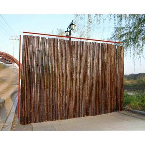 목재휀스 탄화 대나무 울타리 대량 탄화죽 탄화대나무높이1mx길이2m 높이x200cm