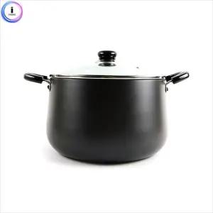 b35 키친아트 냄비(주노블랙) 곰솥28cm 곰솥 요리용 조리용 국냄비 탕냄비 코팅 양수