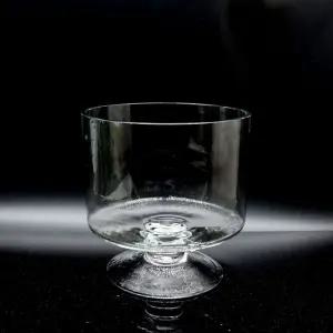 유리화분 화병 수반 NC1515 15x16cm 콤포트실린더글라스 꽃병 인테리어 소품 센터피스 유리병