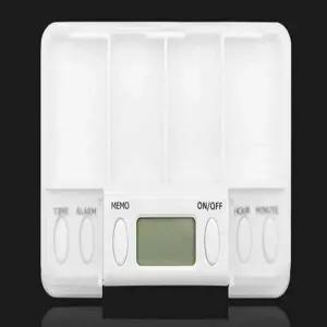 도우미 타이머 알약 케이스 휴대용 약통 요일별