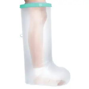 재활치료 실리콘소재 재사용가능 깁스다리 방수커버/ 감염예방 환자목욕용 정형외과용