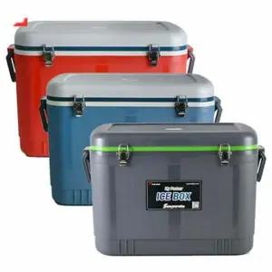 캠핑용 45L 레저 낚시 나들이 아이스박스(45L) 청록색