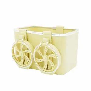 멀티컵홀더 포켓수납함 베이지 콘솔포켓 베이지콘솔박스