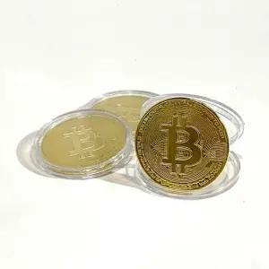 비트코인 기념주화 모형 장식 3종 WEC7203