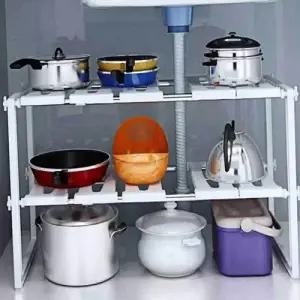 조립형 2단 선반 정리대 주방정리선반 수납선반 WEC7D0A