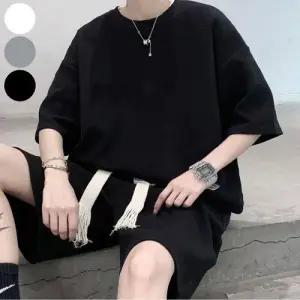 남자 데일리 코디 걱정 없는 무지 반팔 반바지 세트 WEC80C1