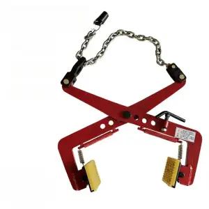 대리석 경계석 집게 리프팅 운반 보강토 보도브럭 망간강 공사장 연석 수로관 클램프