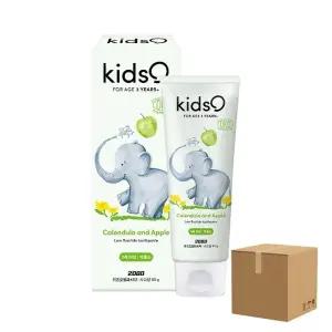 애경 2080 키즈오 알파 키즈치약 사과향 80g 36개