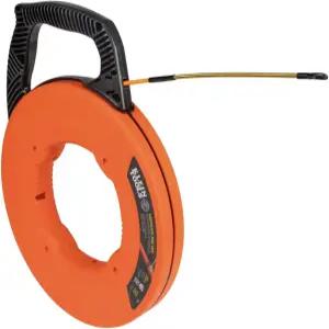 클라인 툴스 56350 비전도성 전기 생선 테이프 유리섬유 와이어 풀러 스틸 리더 최적화된 하우징 및 핸들