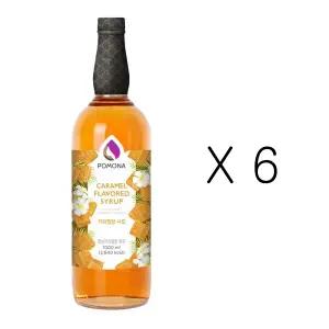 포모나 카라멜 시럽 1L 6개