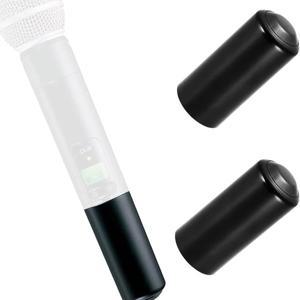 보컬 유선 및 무선 핸드헬드 배터리 캡 커버 교체, 밝은 검정색, 슈어 BETA58 SM58