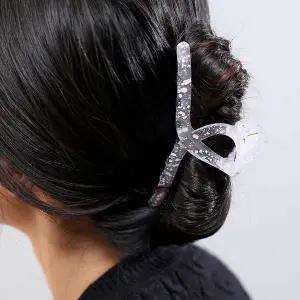 대왕 집게핀 머리 빅 반머리묶음 집게 헤어핀 큰 왕