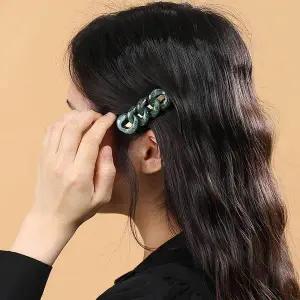 앞머리 집게핀 여성 머리핀 집게 헤어 소품 포인트