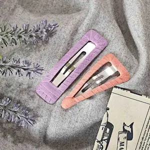 2개 네모 똑딱 핀 컬러똑딱핀 큰똑딱핀 머리똑딱핀