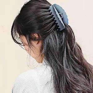 헤어 집게핀 반머리 무광 머리핀 왕 큰 올림머리