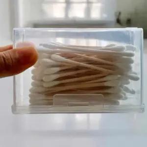 면봉 보관함 대형 화장솜보관통 화장솜보관함