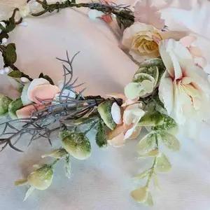 셀프웨딩 꽃팔찌 화환 브라이덜샤워