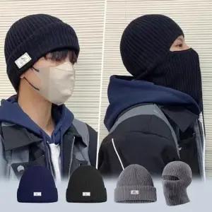 안면 남녀 바라클라바 겨울 니트 비니 복면 3컬러