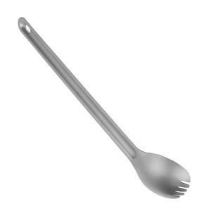 롱핸들 스팍 또는 스푼 경량 /스푼 금속 식기 세트 야외 캠핑 하이킹 배낭여행 (롱핸들 스팍)