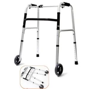 거동불편 고령자 노인 실내용 원터치 접이식 워커 실버 보행차 보행보조차 산책