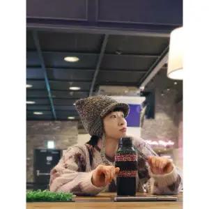 [앞머리]핸드메이드 감성 컬러 블렌딩 도톰 겨울 뜨개 니트 고양이 귀돌이 비니 모자_P414817917