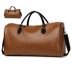 (제스트)남자 여성 여행용 스포츠 가죽 보스턴백 헬스 골프