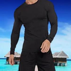 기능성 래쉬가드 상의 비치웨어 수영복 무지 바캉스룩 WEE7301