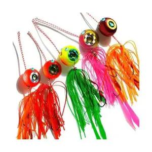 써클 유동식 타이라바 완제품 스커트 훅세트 참돔 부시리 야광 에기 아바 갑오징어