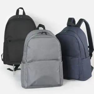 전면 사이드 오픈 포켓 스트랩 버클 데일리룩 백팩 WEED3B4