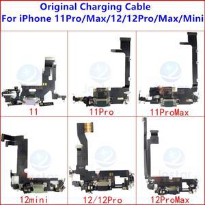 호환  USB 도크 커넥터 포트 충전 플렉스 케이블  아이폰 11 시리즈 프로 맥스 미니
