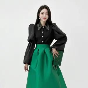 금찌 쥬얼리 벌룬블라우스 ST7970B