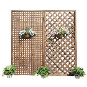 전원주택담장 난간가림막 목재 원목 파티션 주택 1. 브러쉬 담벼락 나무 75x180cm