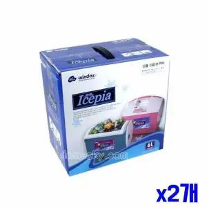 멀티 핸들 아이스박스 6L 색상랜덤 x2개 보온보냉통