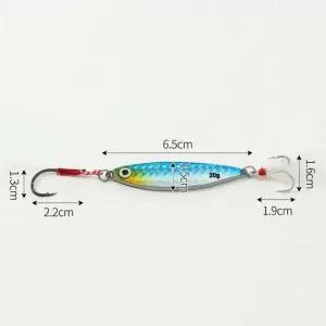 메탈 바이브 갈치 낚시 지그 루어 블루