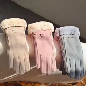 안감 도톰 장갑 융기모 방한장갑 여자 겨울 4컬러