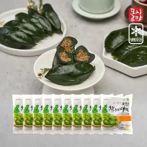 [신세계라이브쇼핑]모시로만 모싯잎 참깨생떡10봉