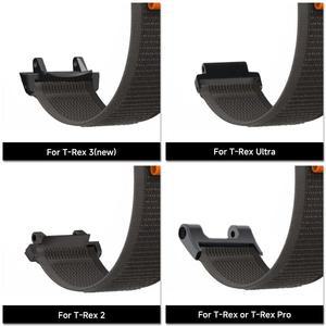 호환 Amazfit T-rex3/2용 실리콘 시계 밴드 Huami 팔찌 액세서리 Correa 스마트 스포츠